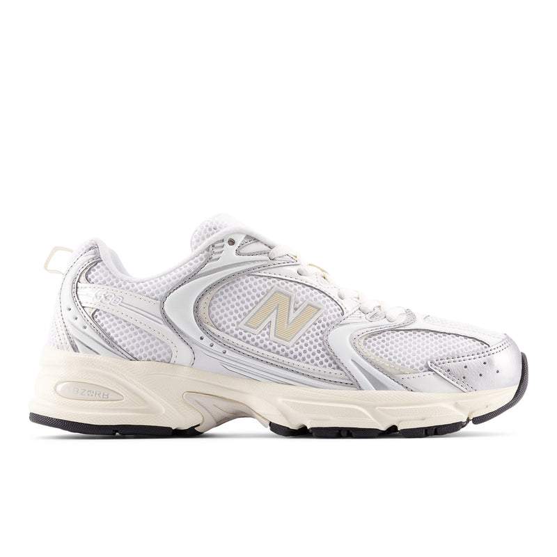 530 - Silver metallic with beige