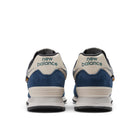 Navy & Green 574 Sneakers