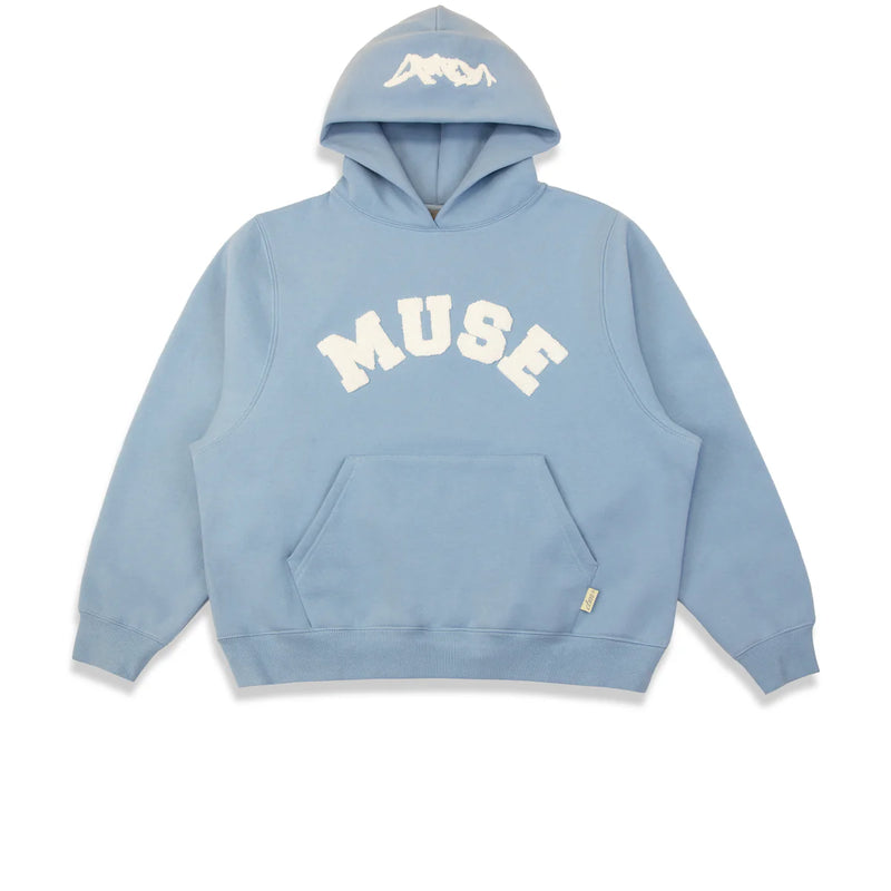 Heavyweight Chenille Hoodie - Celeste