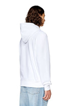 Diesel White S-Ginn-Hood-L5 Sweat-Shirt
