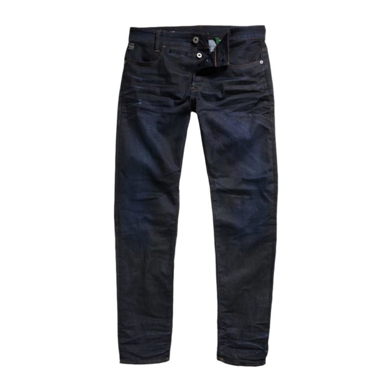 D-Staq 5-Pocket Slim Jeans - Dark Blue
