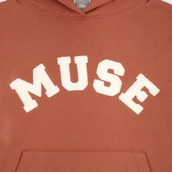 Heavyweight Chenille Hoodie - Terra Cotta