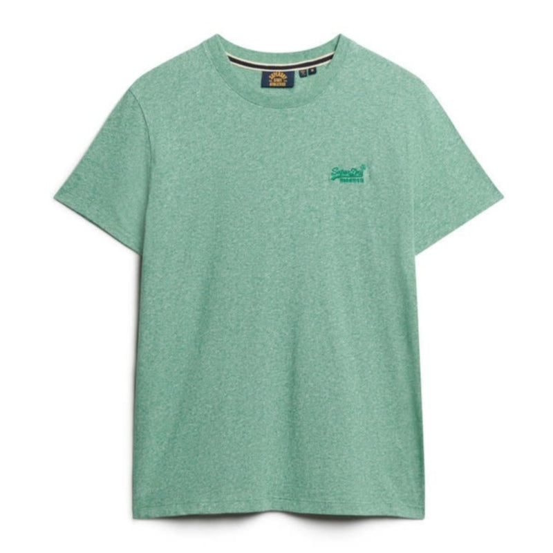Bright Green Organic Cotton Essential Logo T-Shirt