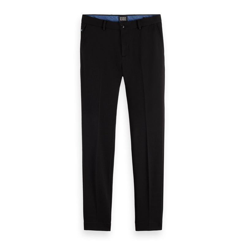 Mott Jersey Slim Fit Chino - Black