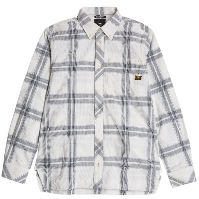 Milk Hank Check One Pocket Regular Shirt
