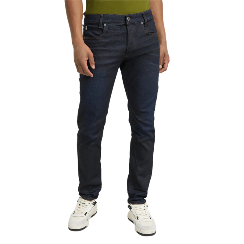 D-Staq 5-Pocket Slim Jeans - Dark Blue