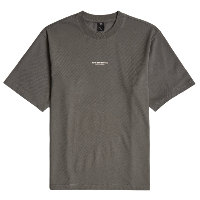 Grey Center Chest Boxy T-Shirt
